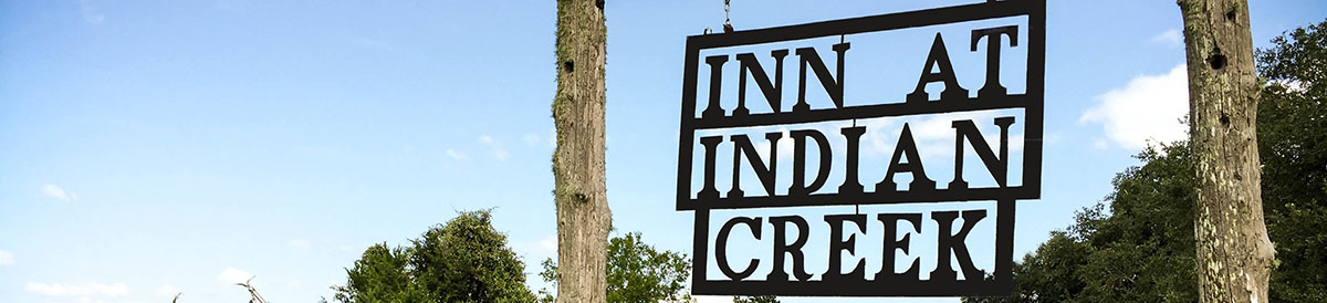 Inn at Indian Creek sign